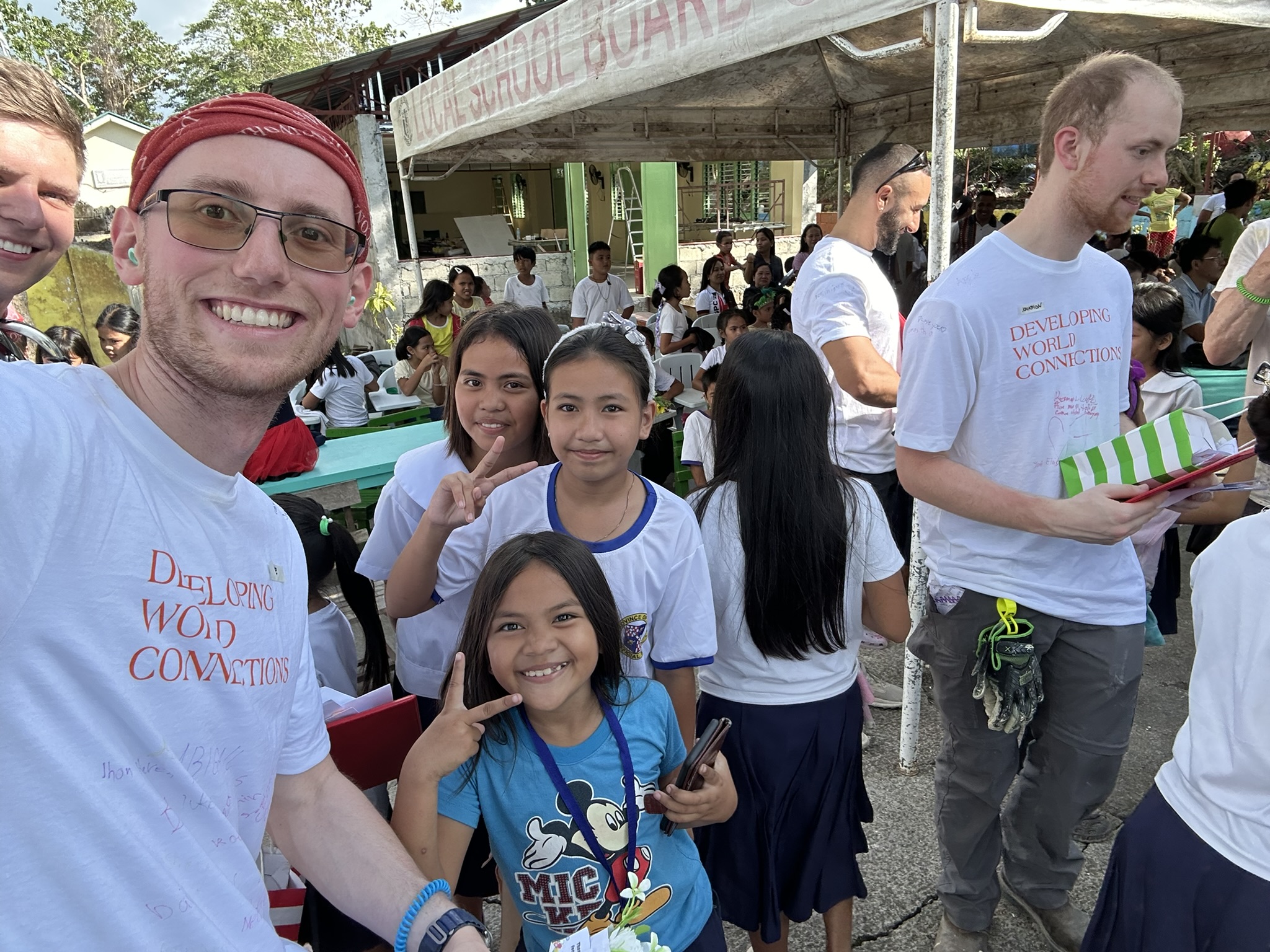 The 4th graders I spent a couple hours doing math with. <br> I forgot to take a photo of us actually doing the problems unfortunately